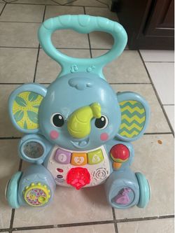 Vtech toddle and stroll musical elephant walker