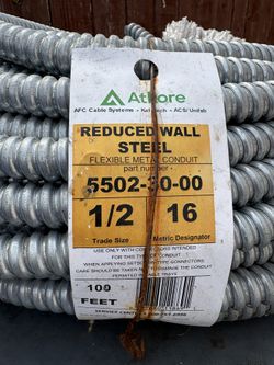 1/2” X 100’ Steel Flex