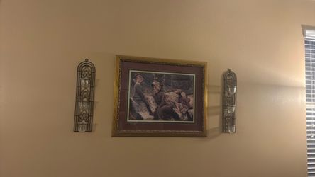 Framed Classic Art Print with Gold Frame