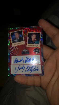 Signed card