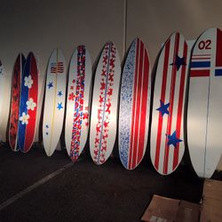 Surfboards Fake 9 Various Decoration Only