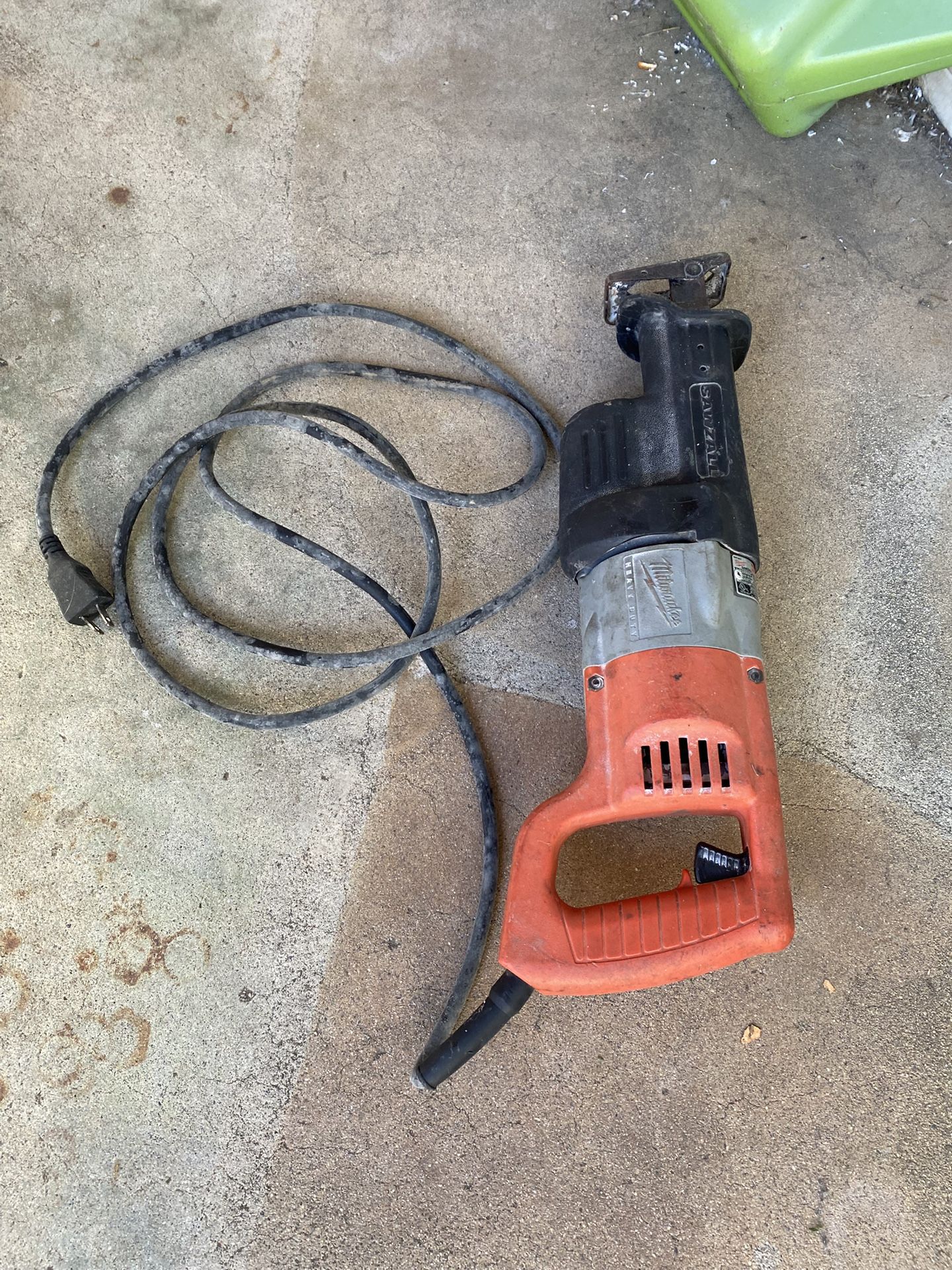 Milwaukee Sawzall Corded