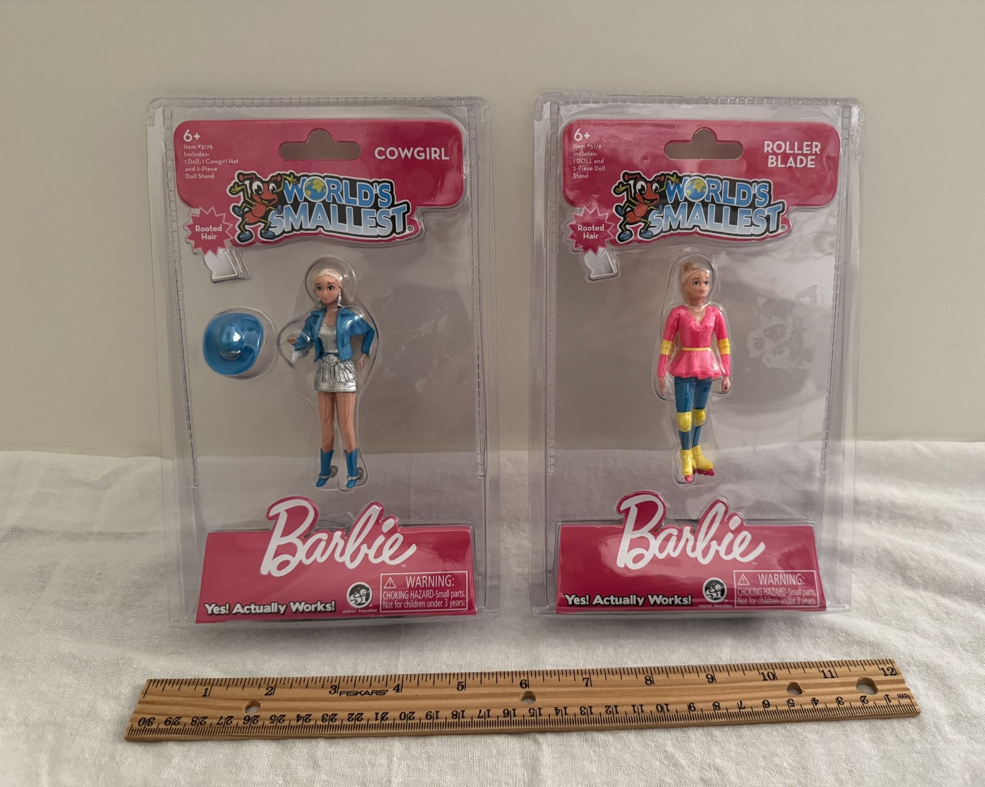 Barbie -World’s Smallest Cowgirl & Roller Blade