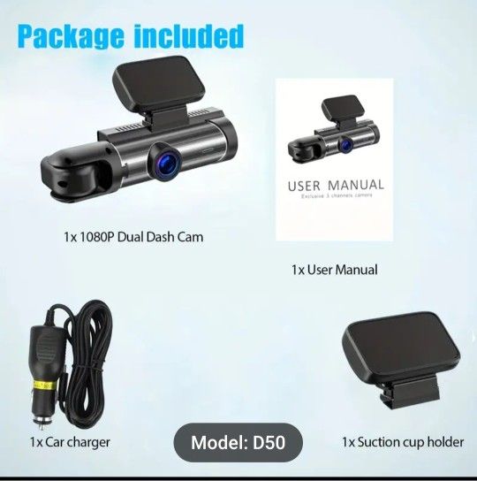 Dash Cam Front And Rear