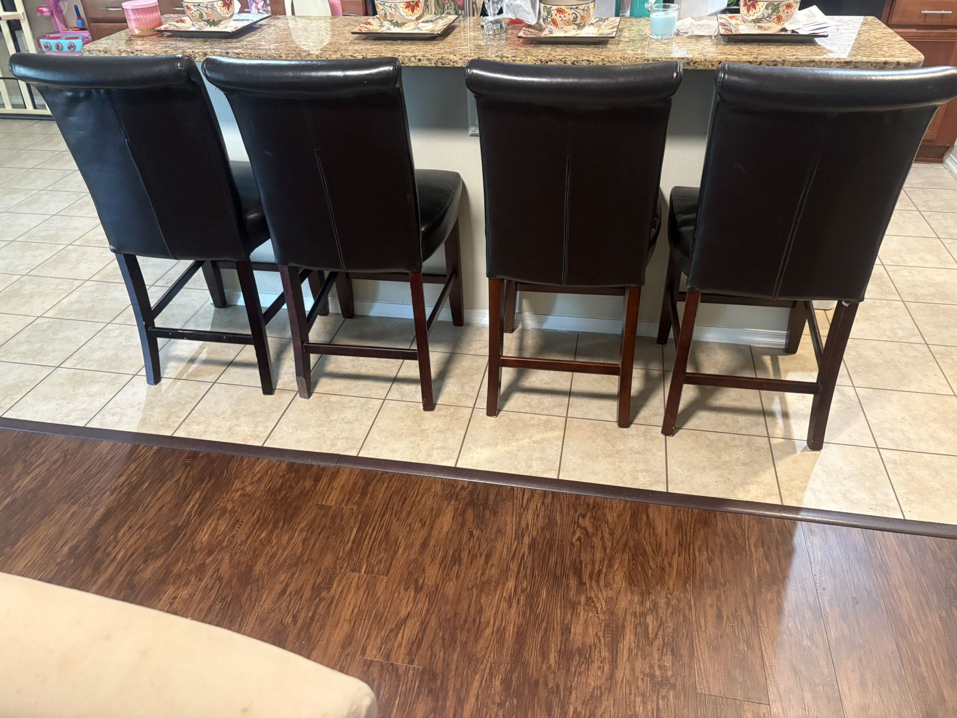 4 Bar Height Barstools