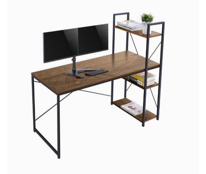 Spacious Storage Desk