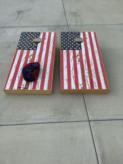 Corn Hole Boards / American Flag