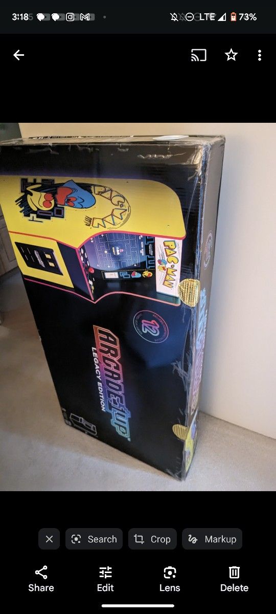 PacMan Arcade 1Up 12 In 1 Cabinet *NEW IN BOX*