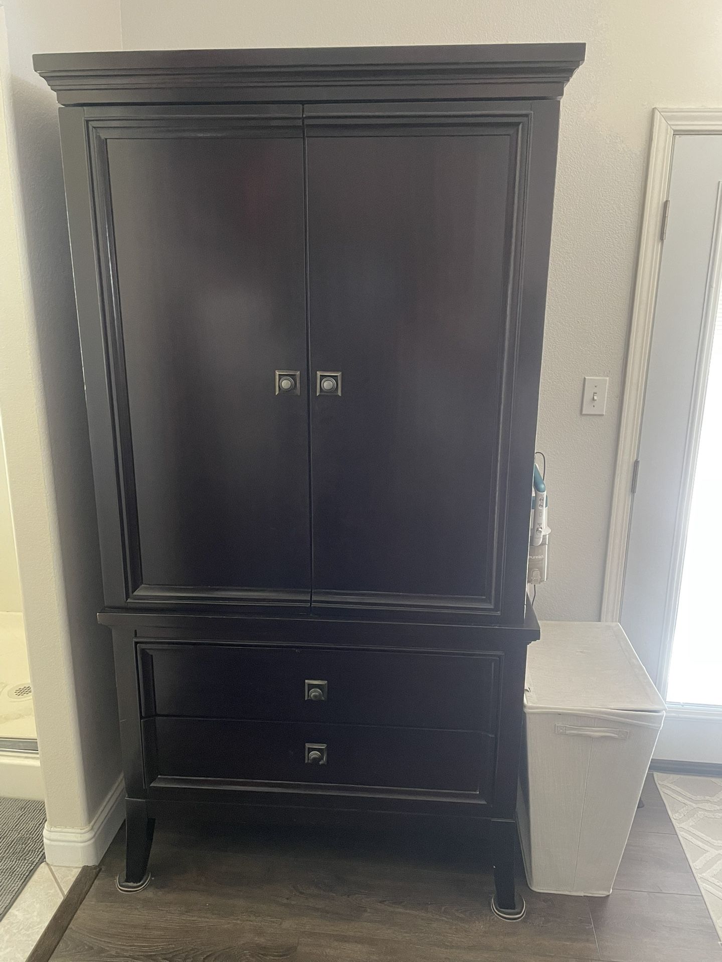 Armoire - Dark Brown (7’x3’x2’)