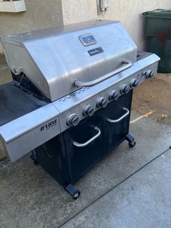 Nexgrill deluxe 6 burner propane grill