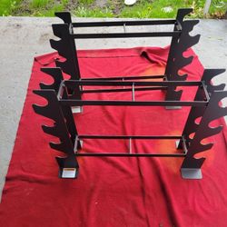 DUMBBELL RACK  2 AVAILABLE 
11525 S  HALSTED/ 7111.S WESTERN WALGREENS 
30$  EACH    CASH ONLY AS IS.