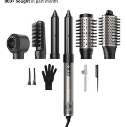 6 IN 1 HAIR STYLER SET Wand And Hair Dryer