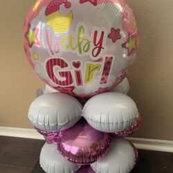 Baby Girl Ballon Decor