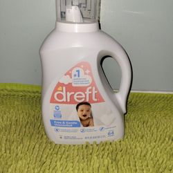 Dreft 92oz Free And Gentle Unscented 