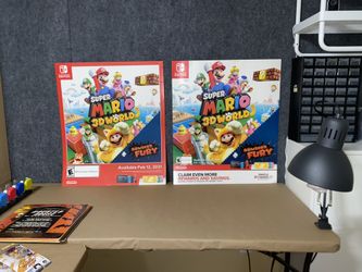 Rare Super Mario 3D World Posters