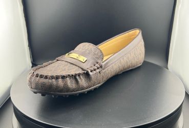 Michael Kors Everett Flat Loafers Brown Authentic