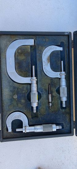 Brown & Sharpe Caliper set.