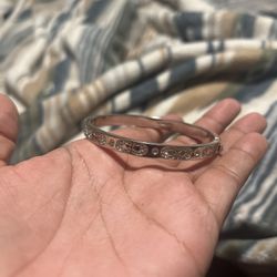 Silver Coach Bracelet 