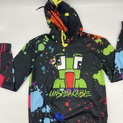 Unspeakable Hoodie, Cartoon Long Sleeve Pullover Sweatshirt, YL *BRAND NEW*