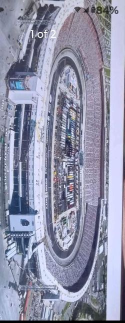 NASCAR Bristol Speedway Poster
