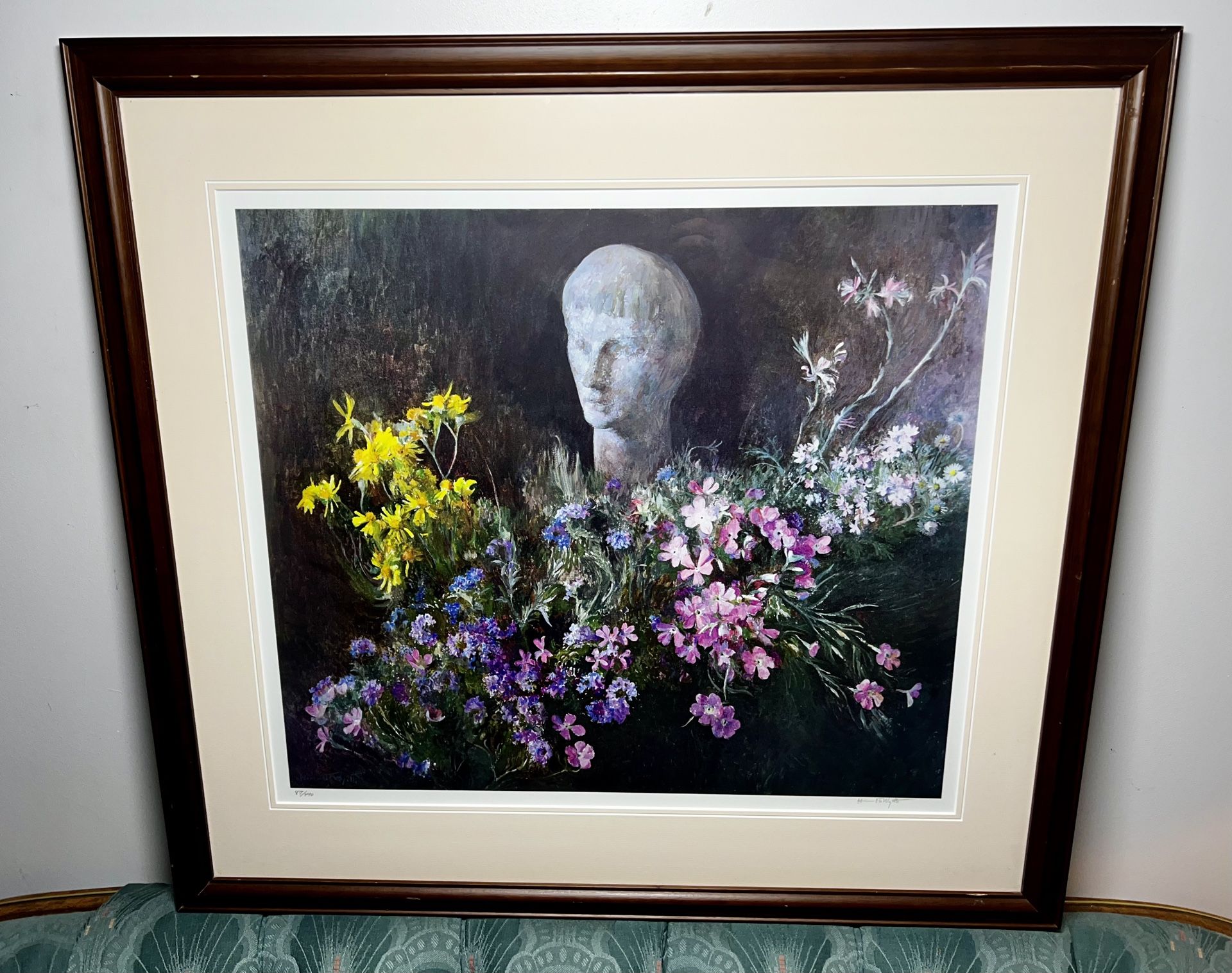 Henriette Wyeth “Etruscan Spring” signed and numbered collotype