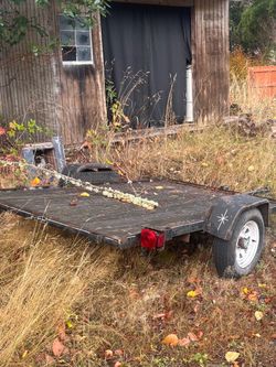 5x8 tilt utility trailer