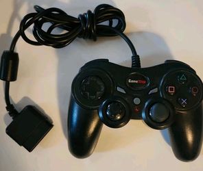 GameStop Sony PlayStation 2 Black Wired Controller BB-122 PS2