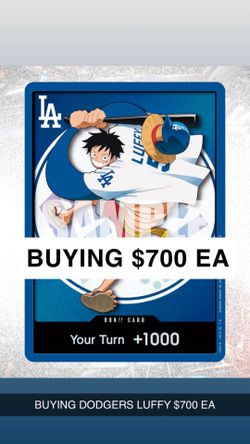 BUYING DODGERS LUFFY