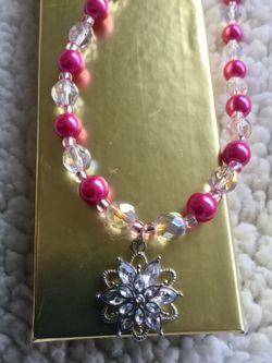 Classy Fashion Jewelry 🛍 💕 Necklace with bracelet together / Welcome to visit for more Valentines Day gift ideas 💕 🌸