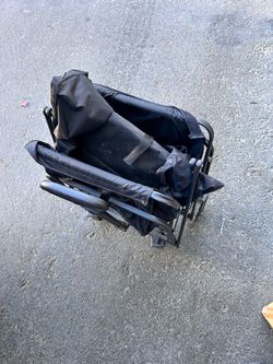 Black Folding Wagon Cart