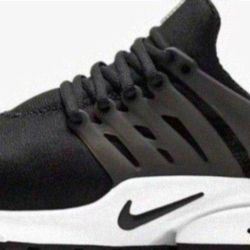 Nike Air Presto Black White Sneakers Shoes  -  Women's Size 6 
