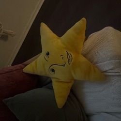 Vintage Salamander Graphix Star Pillow 