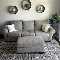Couch and Ottoman