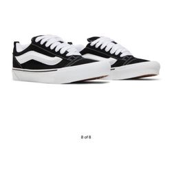  Vans Knu-Skool 'Black White'