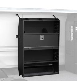 MELIPRON Cargo Van Shelving with Lockable Door 42” x 60”