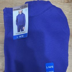 Mondetta Youth Fleece Hoodie size Large 14/16