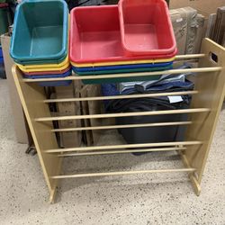 Kids Storage Bin Organizer