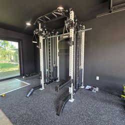 NEW Vesta Pro Series 3in1 Squat Rack | Functional Trainer | 45lbs Smith Machine | Pulley System | FREE DELIVERY🚚