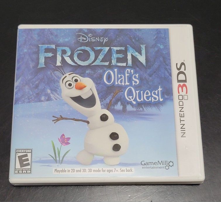 Frozen Olaf's Quest Nintendo 3ds