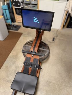 Ergatta Rowing Machine – Cherrywood (Luxe) – Lightly Used + Full Accessories