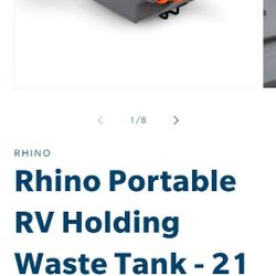 Rhino Portable Sewage Tote 21 Gallons  