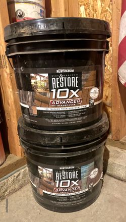 Rust-Oleum Restore 10X Advanced Resurfacer (2) 2.72 Gallon Tint Base
