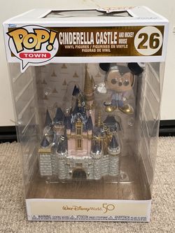 Funko Pop! Walt Disney World 50th Anniv. Cinderella Castle & Mickey Mouse