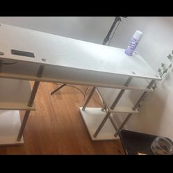 Desk With Outlet 