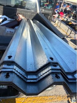 Galvanized shutters. 10 ft , 10 pies good for roofing,techo, fencing ,cercas , huracán