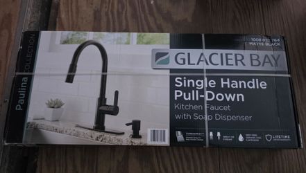 Kitchen Faucet Black Matte
