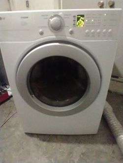 LG gas dryer super capacity refurbished works great can deliver install and Haul hablo español