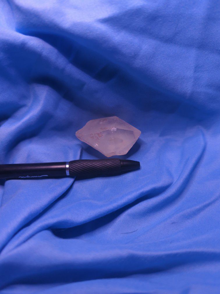 Quartz Crystal Charged By April 8th 2024 Solar Eclipse Under 90% Totality