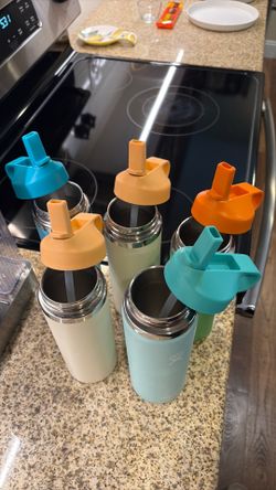Kid Hydro Flask Bottles w/ Straw