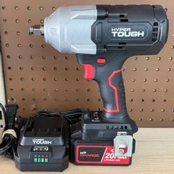 NEW! Hyper Tough 20V Brushless 1/2-inch High Torque Impact Wrench Kit